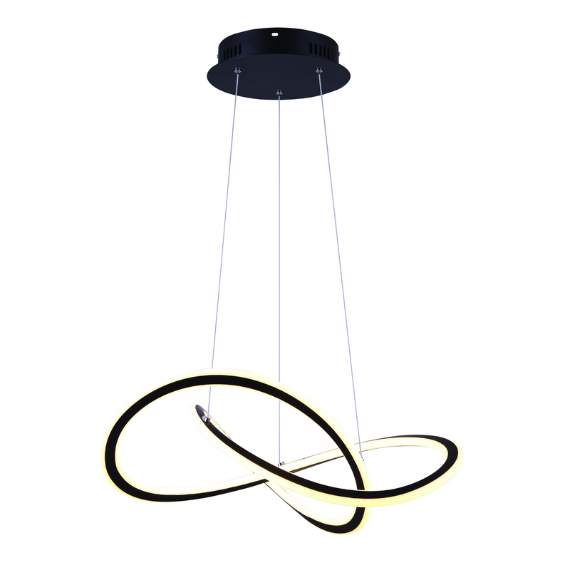 Canarm ZOLA LED Matte Black Chandelier