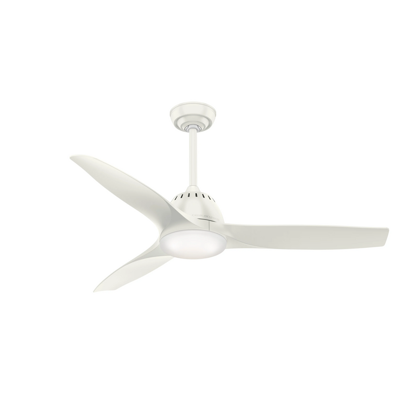 Casablanca Wisp 52 Inch Ceiling Fan with LED Light - Fresh White