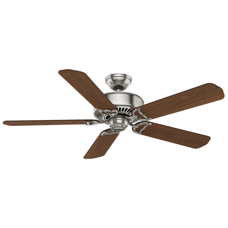 Casablanca Panama DC 54 inch Ceiling Fan - Brushed Nickel/Walnut