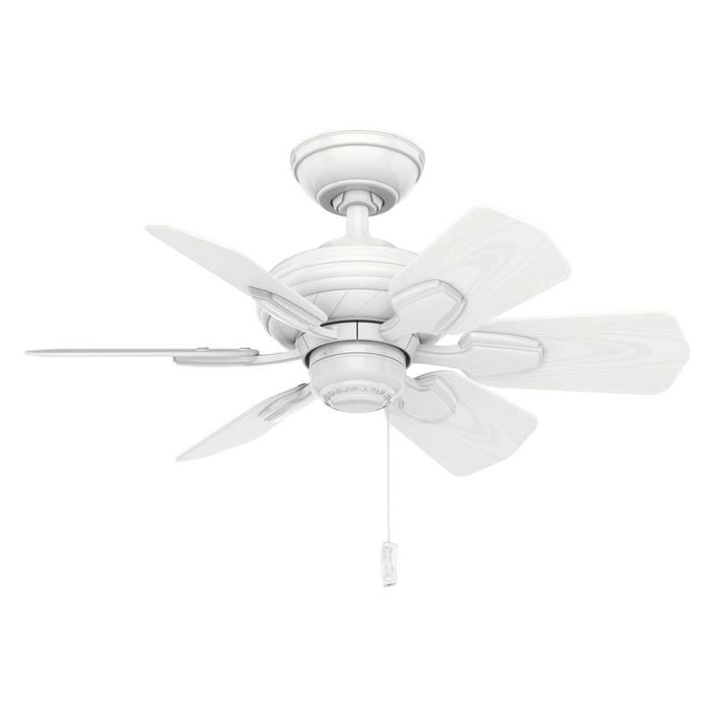 Casablanca Wailea Outdoor 31 Inch Ceiling Fan - Snow White