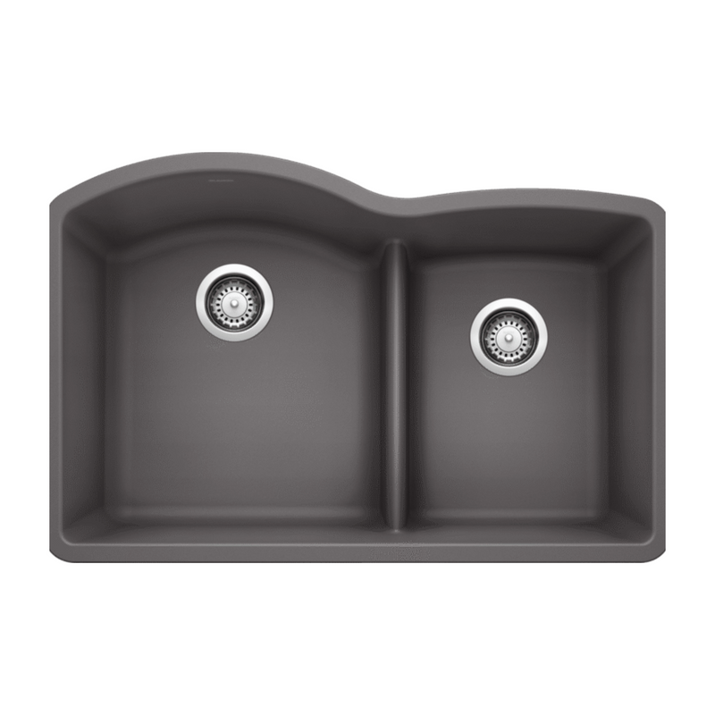 Blanco Diamond 1-3/4 Low Divide SILGRANIT Kitchen Sink