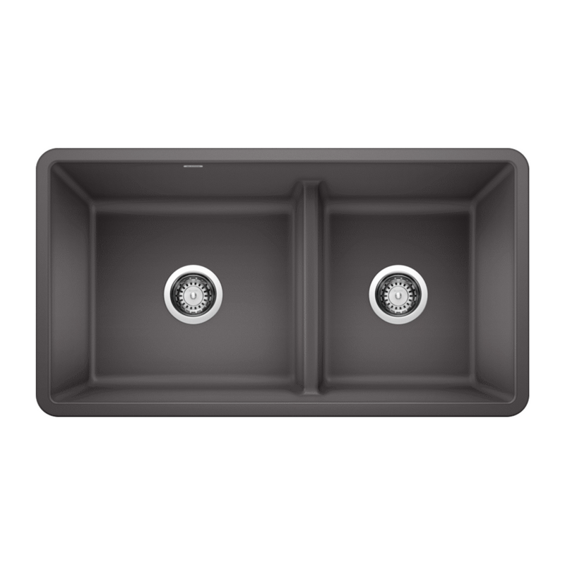 Blanco PRECIS 1¾ Low Divide 33in SILGRANIT Kitchen Sink