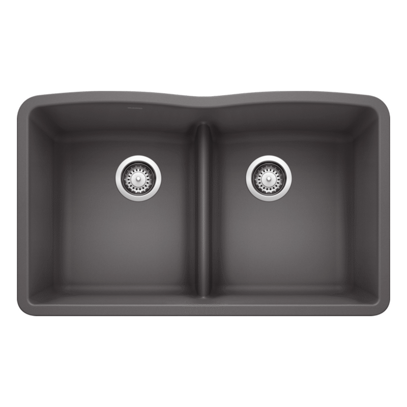 Blanco Diamond Equal Double Low Divide SILGRANIT Kitchen Sink