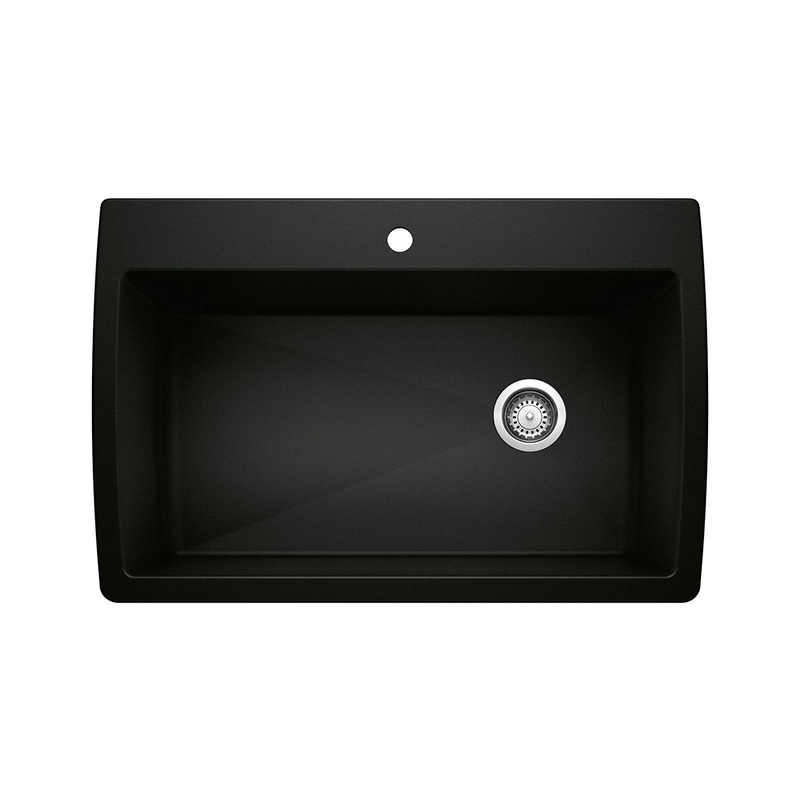 Blanco Diamond Super Single Dual Mount SILGRANIT Kitchen Sink