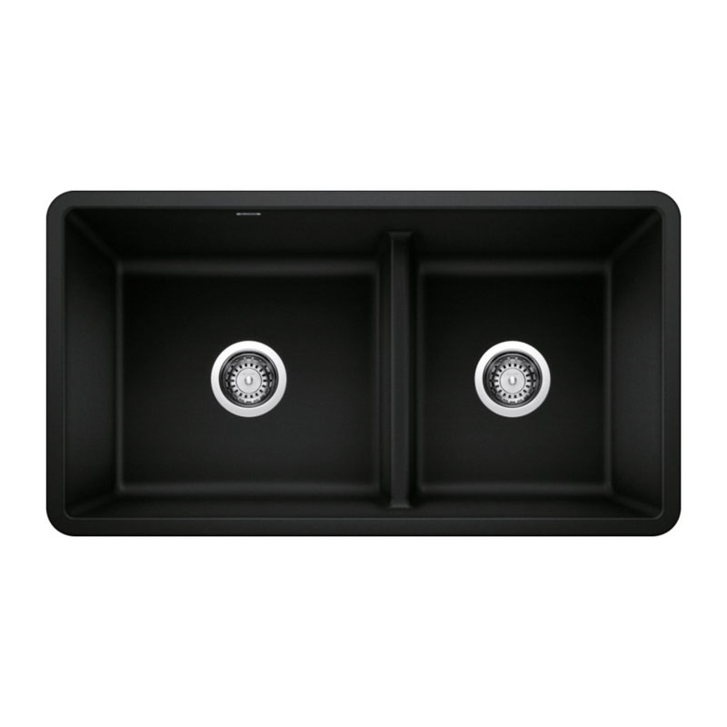 Blanco PRECIS 1¾ Low Divide 33in SILGRANIT Kitchen Sink