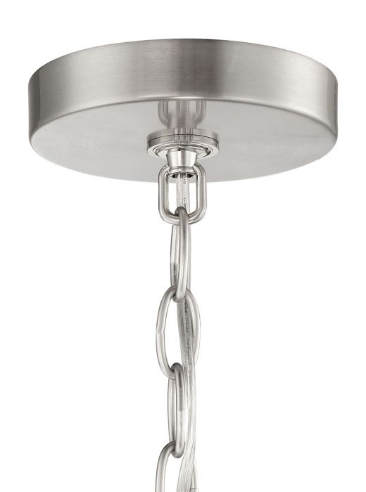 Craftmade Collins 3 Light Pendant Lamp in Brushed Polished Nickel