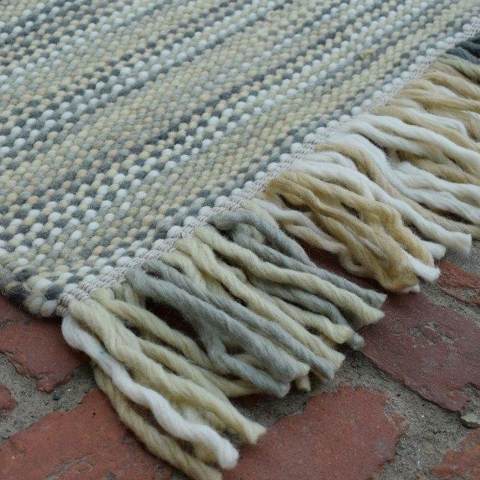 Organic Weave Columbia Wool Flatweave Rug