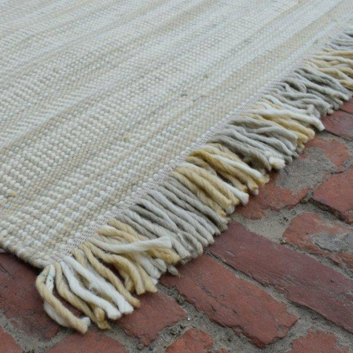 Organic Weave Columbia Wool Flatweave Rug