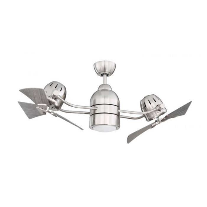 Craftmade Bellows Duo 50" Ceiling Fan - Brushed Polished Nickel