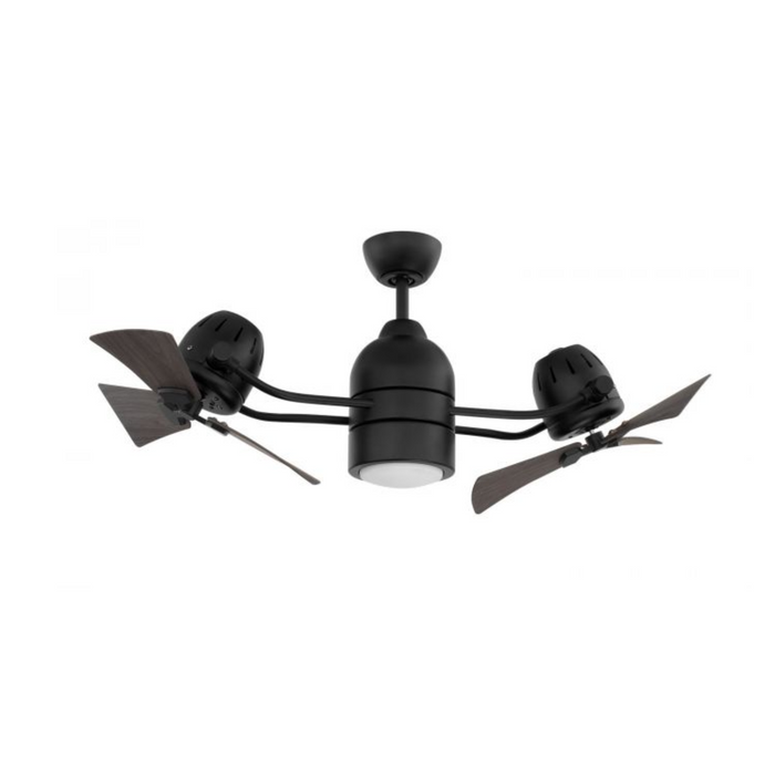 Craftmade Bellows Duo 50" Ceiling Fan - Flat Black