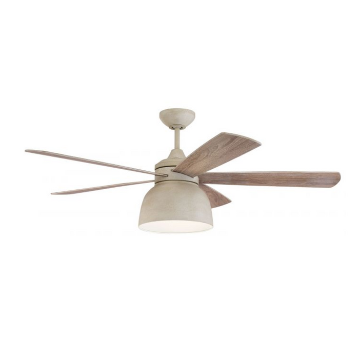 Craftmade Ventura 52" Outdoor Ceiling Fan - Cottage White