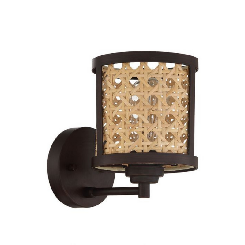 Craftmade Malaya 1 Light Wall Sconce in Aged Bronze Brushed - 54561-ABZ