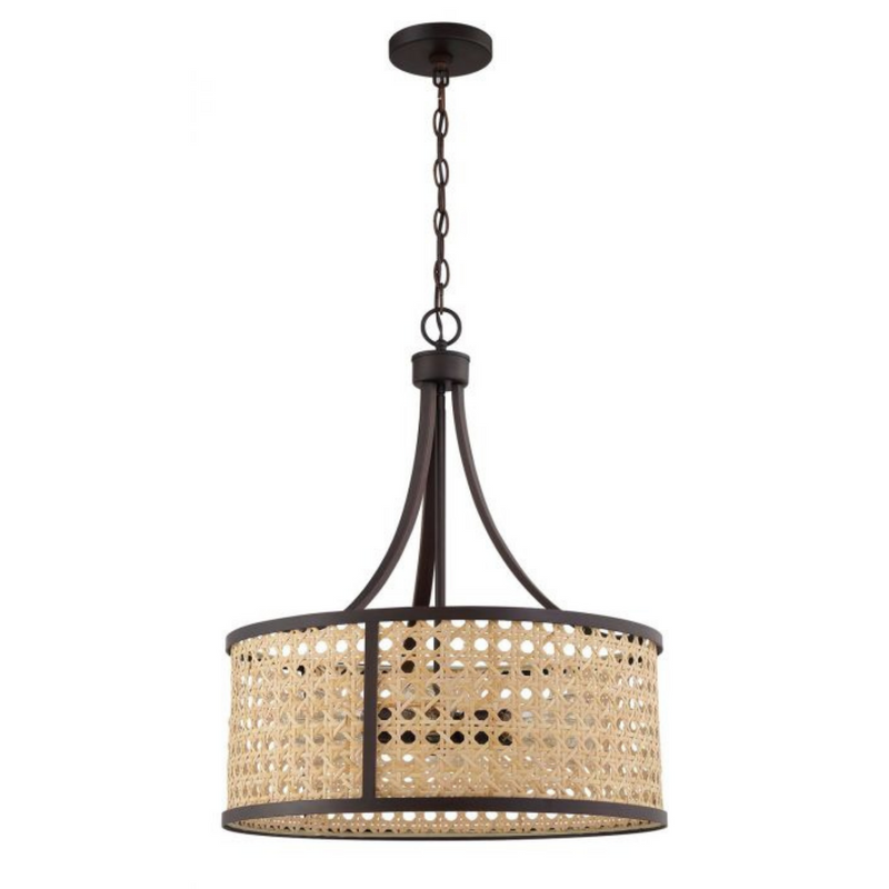 Craftmade Malaya 6 Light Pendant in Aged Bronze Brushed - 54596-ABZ