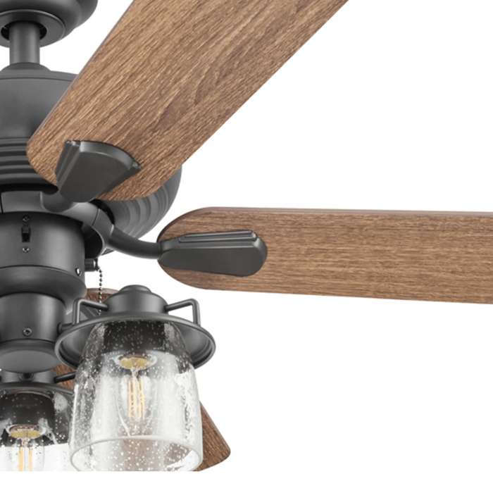 Prominence Home 42" Crown Ridge Bronze Pull Chain Ceiling Fan w/Remote
