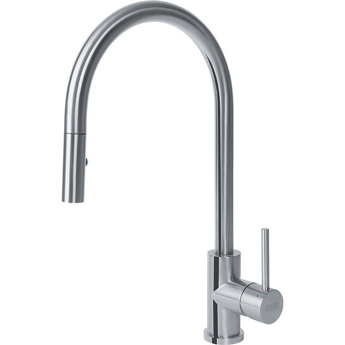 Franke Cube FF3352 Stainless Steel Faucet with Pull-Down Spout