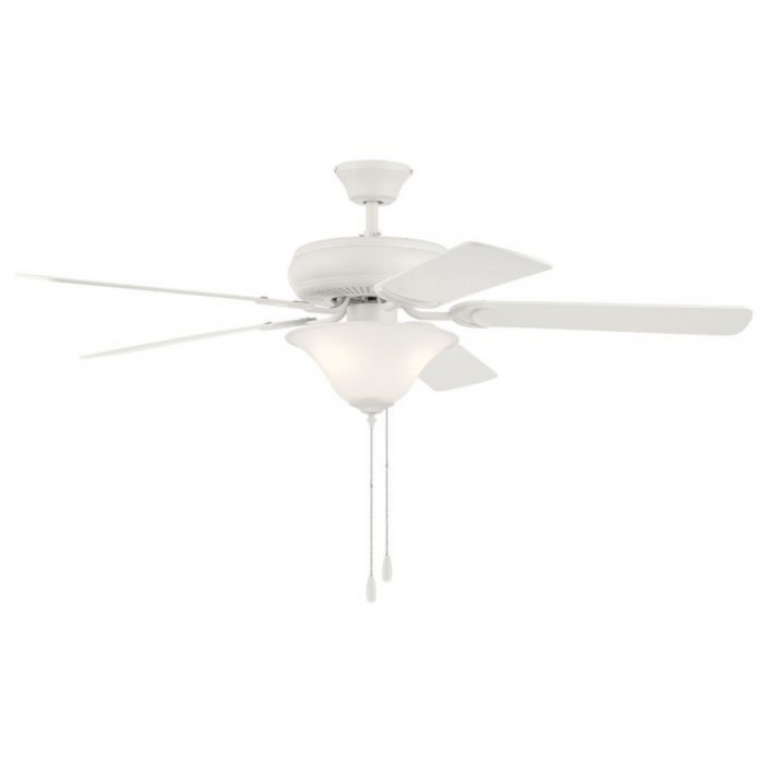 Craftmade Decorator's Choice 52-inch Ceiling Fan in Matte White