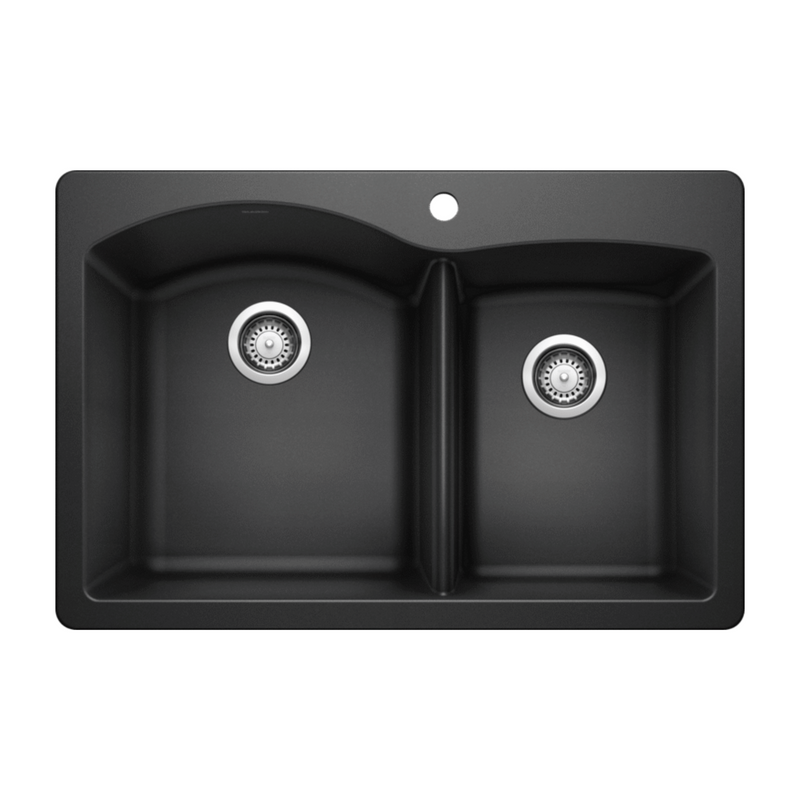 Blanco Diamond 1-3/4 Bowl Dual Mount SILGRANIT Kitchen Sink