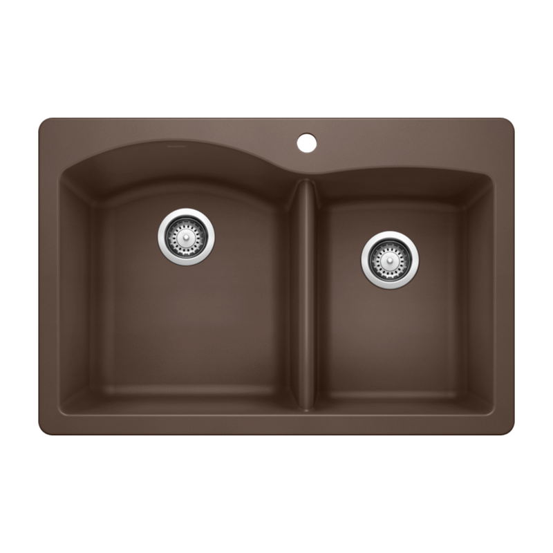 Blanco Diamond 1-3/4 Bowl Dual Mount SILGRANIT Kitchen Sink