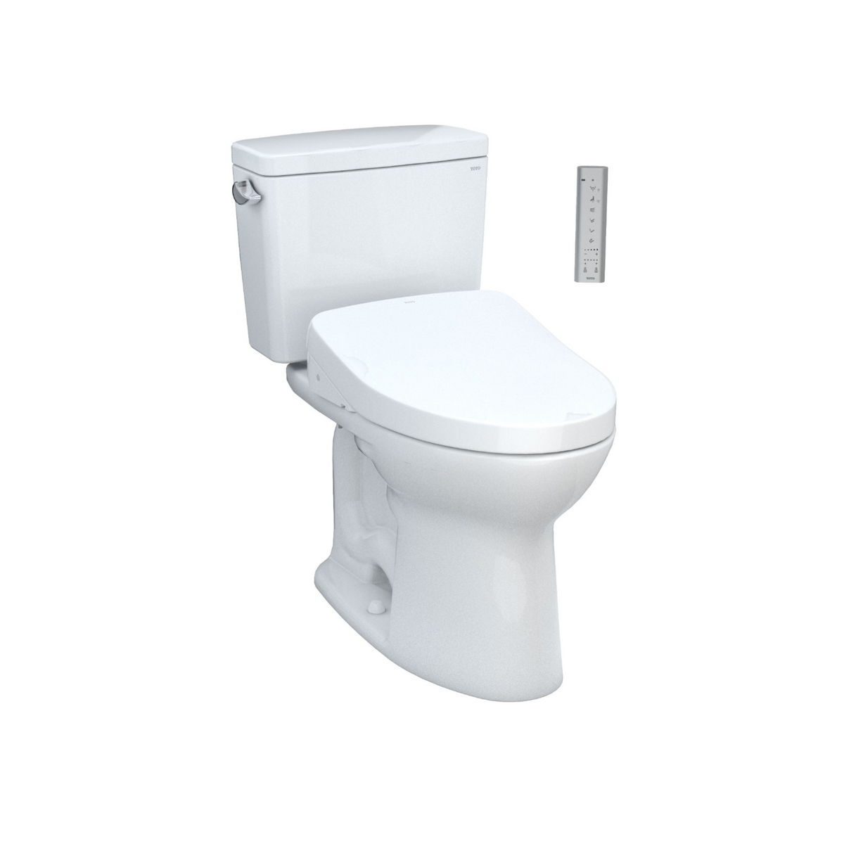 TOTO Drake® Washlet®+ S550E Two-Piece Toilet - 1.6 GPF - Universal Hei —  Rise