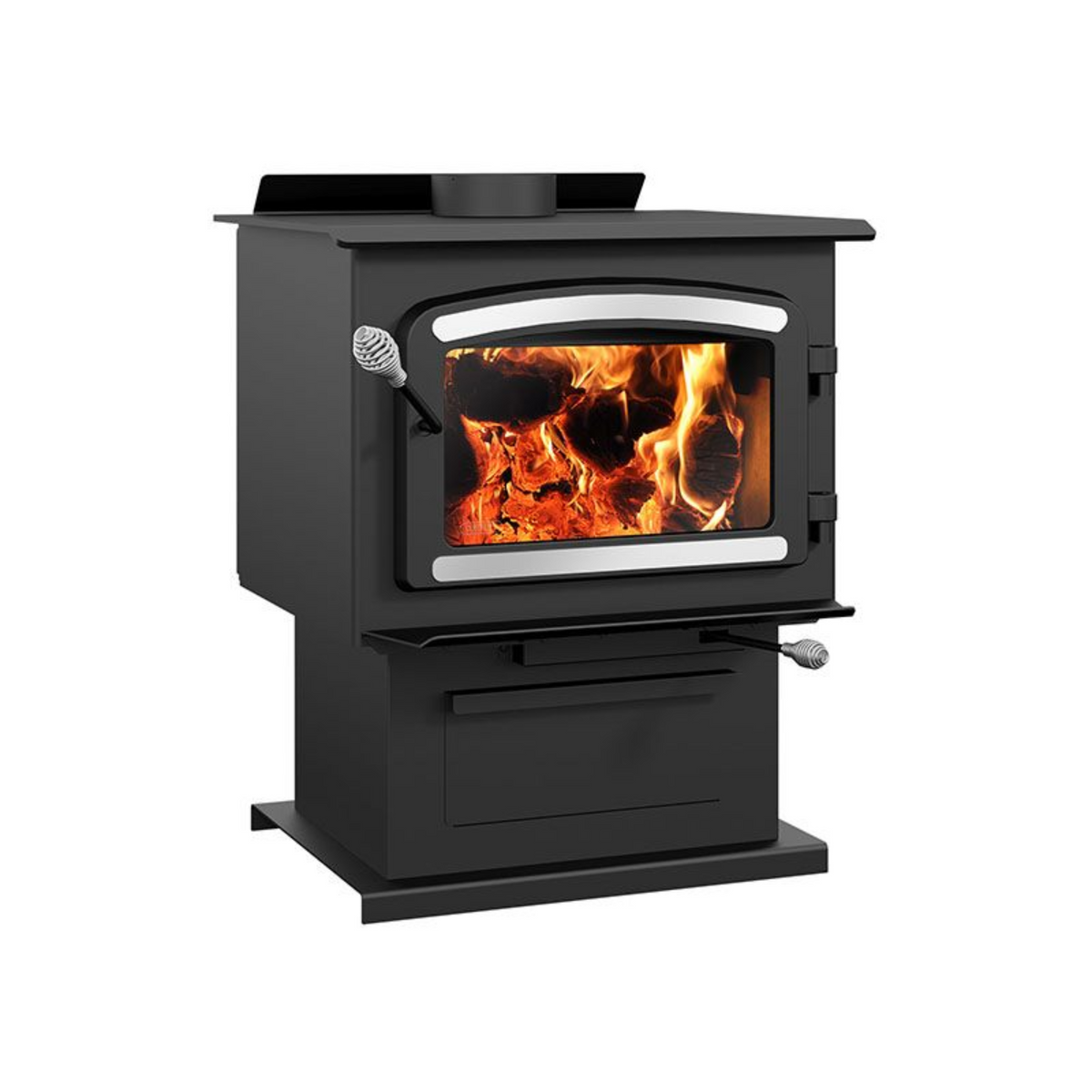 Drolet DB03190 Heritage Wood Stove With Blower — Rise