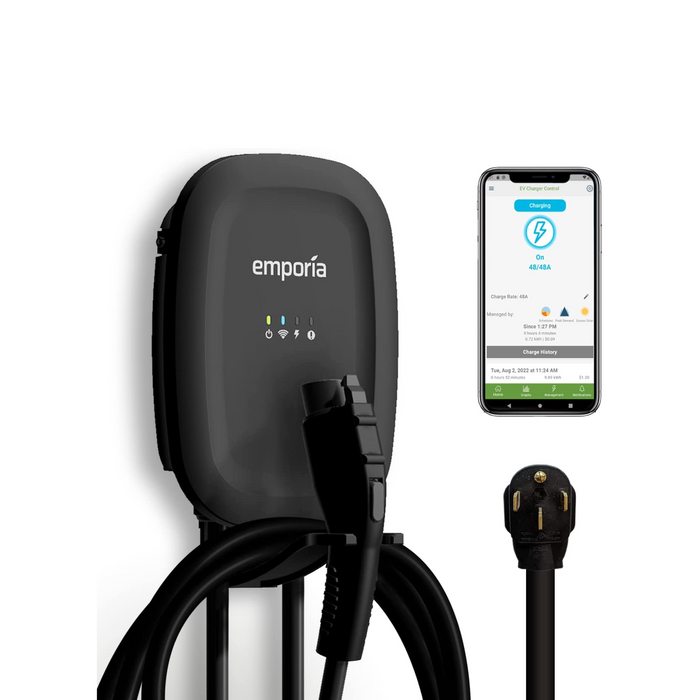 Emporia Level 2 48 AMP EV Charger UL Listed