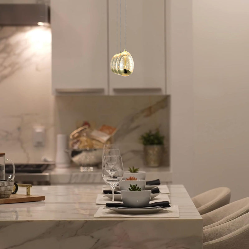 VONN Venezia 3.5" VAP2201GL Integrated LED Pendant Light - Gold