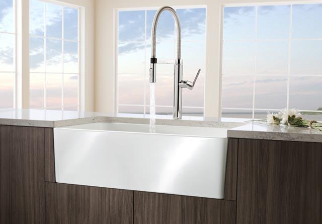 Blanco CERANA 30" Apron Single Bowl Fireclay Kitchen Sink 525010
