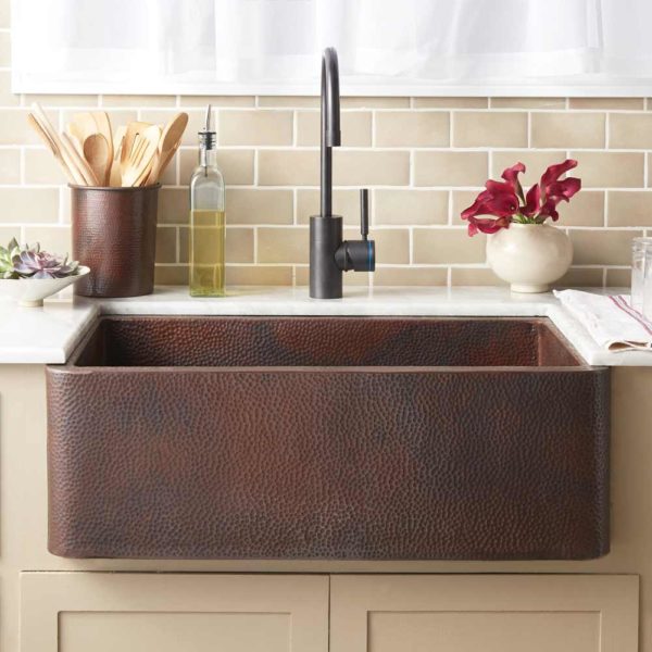 Native Trails Farmhouse 30-Inch Apron-Front Kitchen Sink