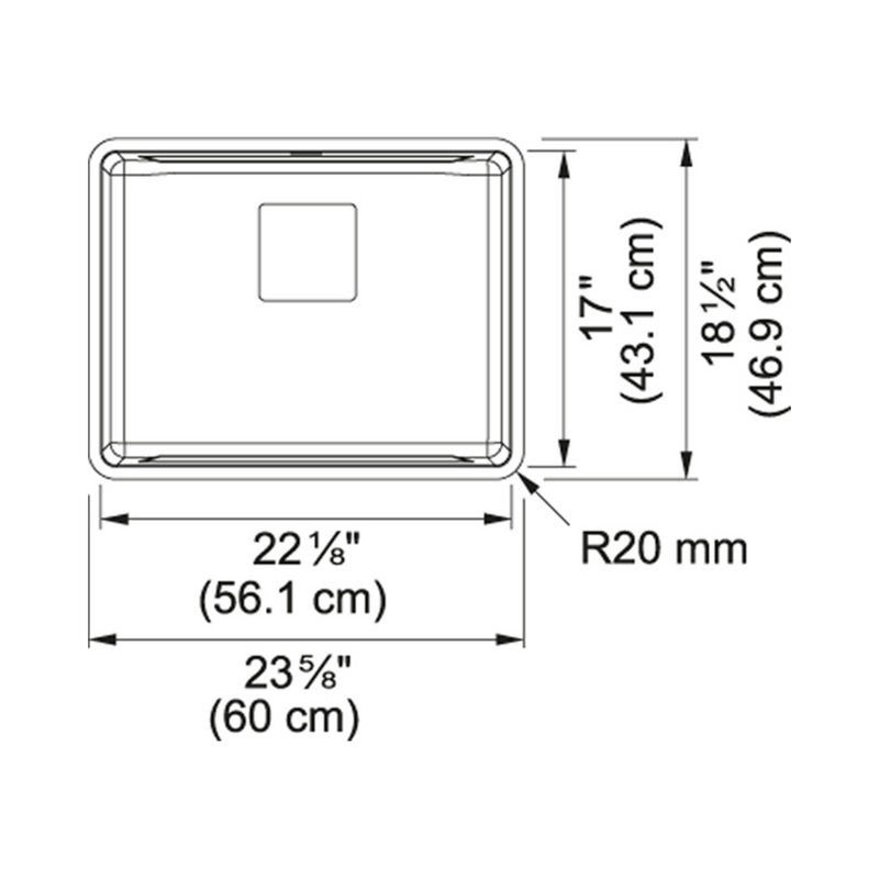 Franke Pescara PTX110-22 Stainless Steel Kitchen Sink