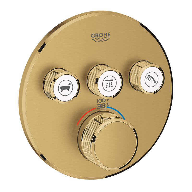 Grohe GROHTHERM Triple Function Thermostatic Valve Trim