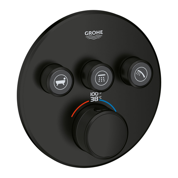 Grohe GROHTHERM Triple Function Thermostatic Valve Trim