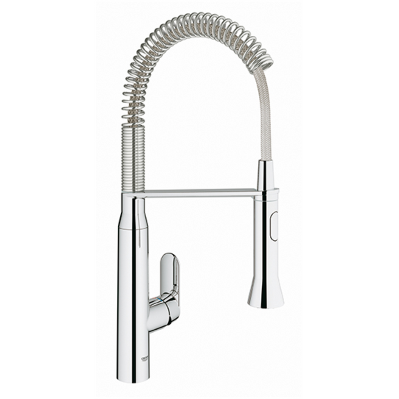 Grohe K7 Medium Single-Handle Semi-Pro Dual Spray Kitchen Faucet 1.75 GPM
