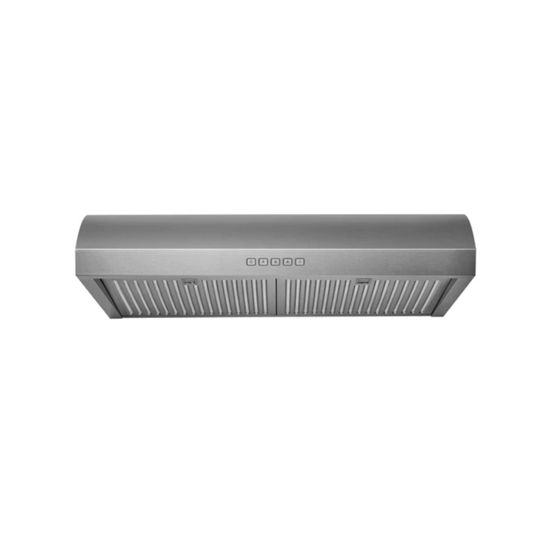 Hauslane 30" Chef  UC-B018SS 600 CFM Ducted Stainless Steel Undercabinet Range Hood