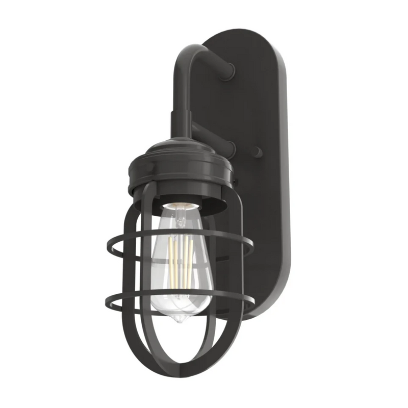 Hunter Starklake 1 Light Wall Sconce in Noble Bronze