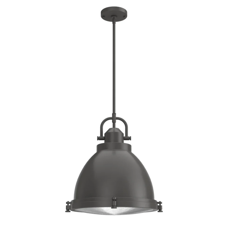 Hunter Bridgemoor 3 Light Pendant in Noble Bronze in Noble Bronze