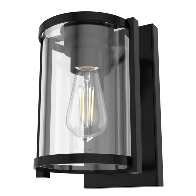 Hunter Astwood 1 Light Wall Sconce in  Matte Black