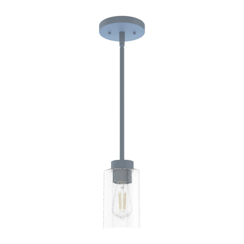 Hunter Hartland 1 Light Pendant in Indigo Blue