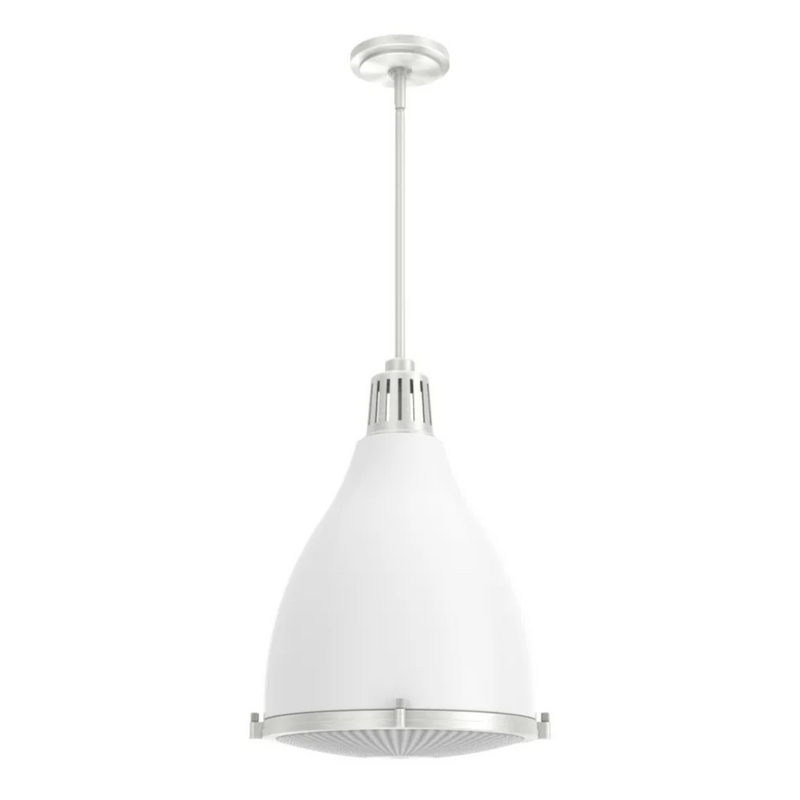 Hunter Bluff View 3 Light 14 Inch Pendant in Fresh White