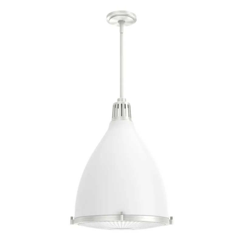 Hunter Bluff View 3 Light 16 Inch Pendant in Fresh White