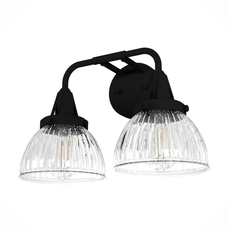Hunter Cypress Grove 2 Light Vanity in Natural Iron