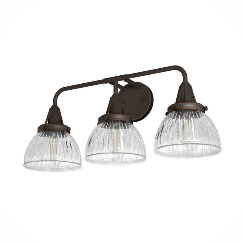 Hunter Cypress Grove 3 Light Vanity in Natural Iron