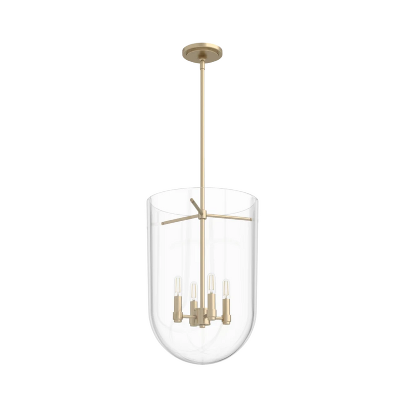Hunter Sacha 4 Light Pendant in Alturas Gold