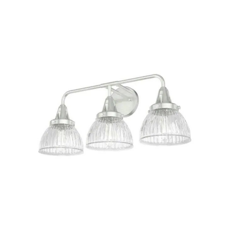 Hunter Cypress Grove 3 Light Vanity in Brushed Nickel
