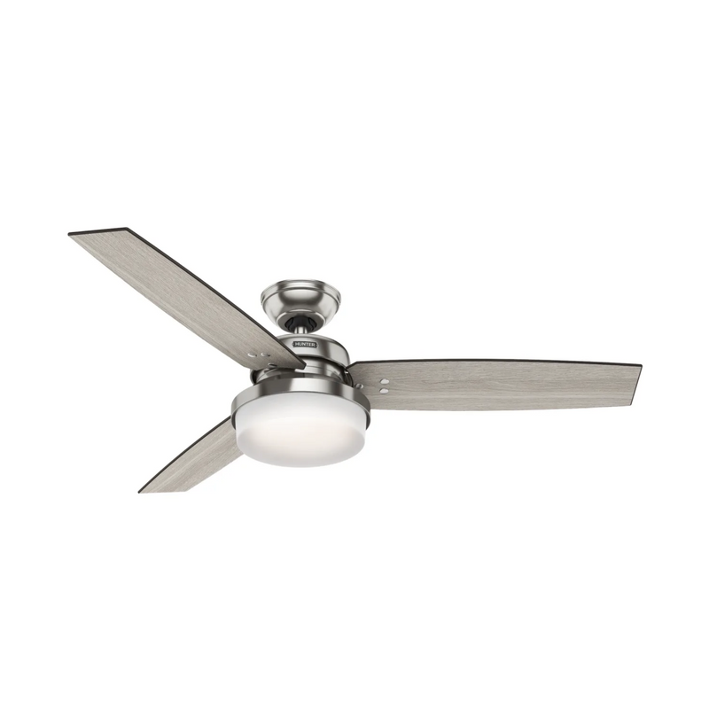 Hunter 52-Inch Sentinel Brushed Nickel Ceiling Fan
