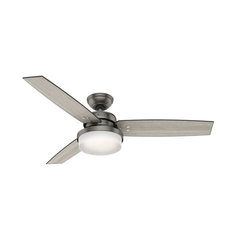Hunter 52-Inch Sentinel Brushed Slate Ceiling Fan