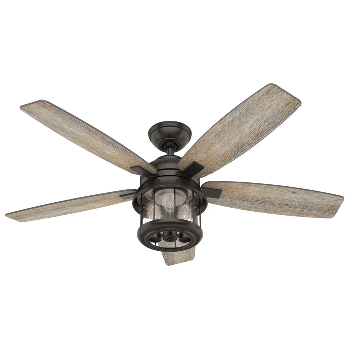 Hunter 52-inch Coral Bay Outdoor Ceiling Fan With Light