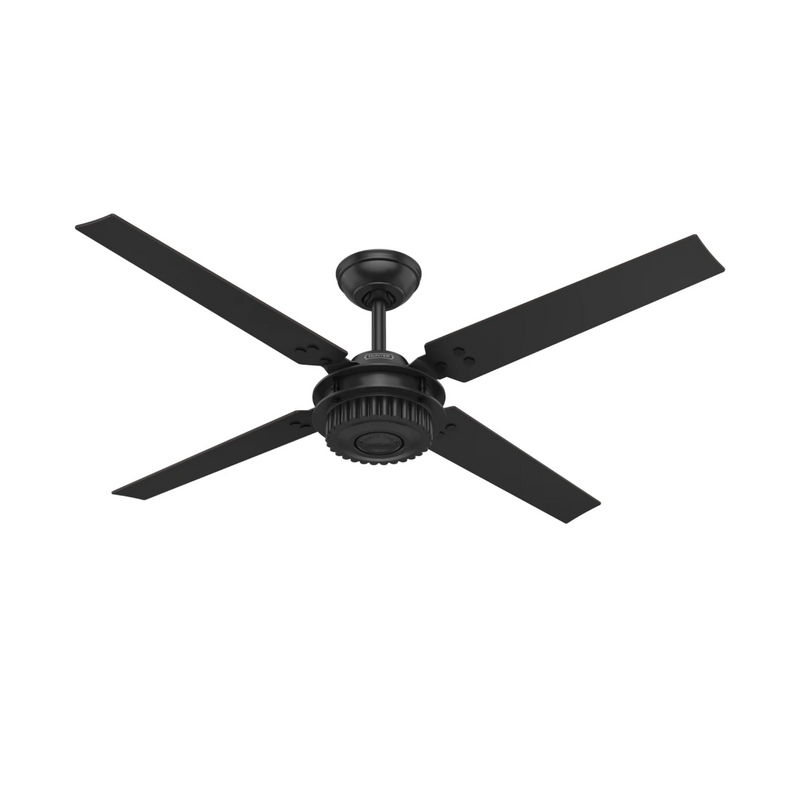 Hunter 54-Inch Chronicle Matte Black Outdoor Ceiling Fan