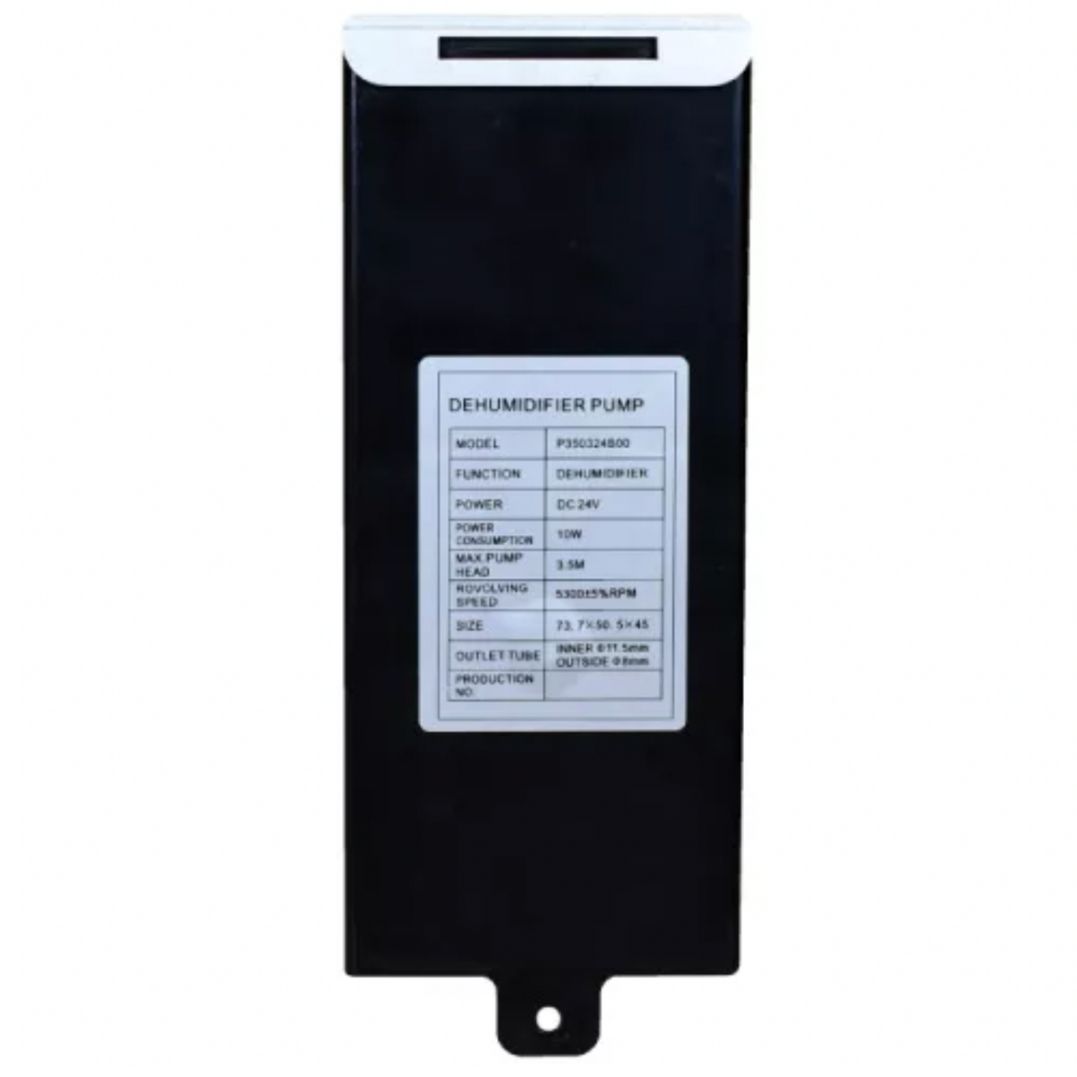 Innovative Dehumidifier Condensate Pump for IW254 InWall Dehumidifie