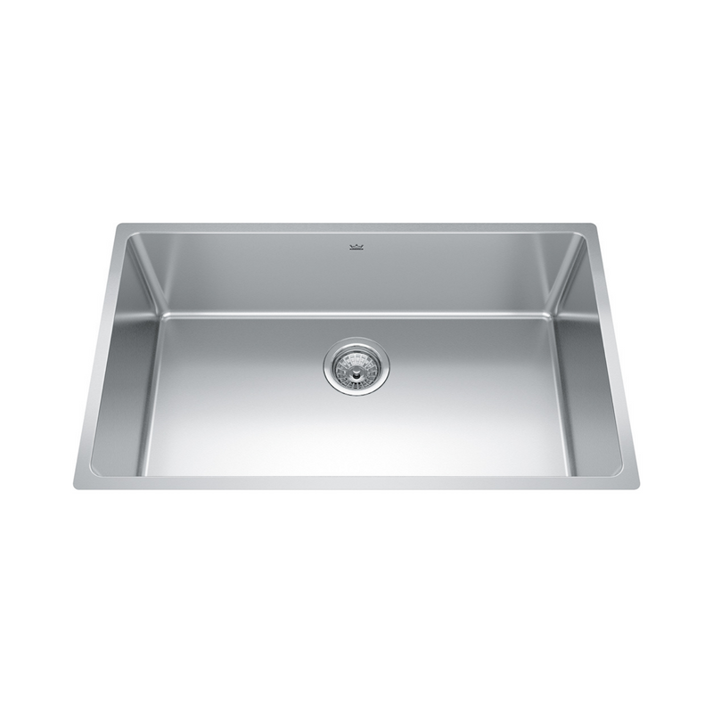 Kindred Brookmore Collection 31" Undermount Single Bowl Stainless Steel Kitchen Sink