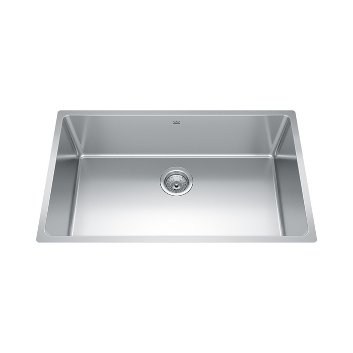 Kindred Brookmore Collection 31" Undermount Single Bowl Stainless Steel Kitchen Sink